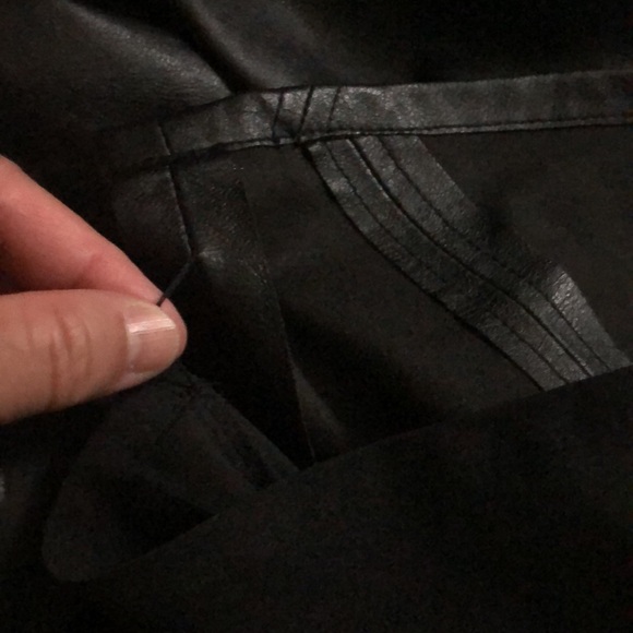 BCBG MAXAZRIA LEATHER DRESS - Picture 10 of 10